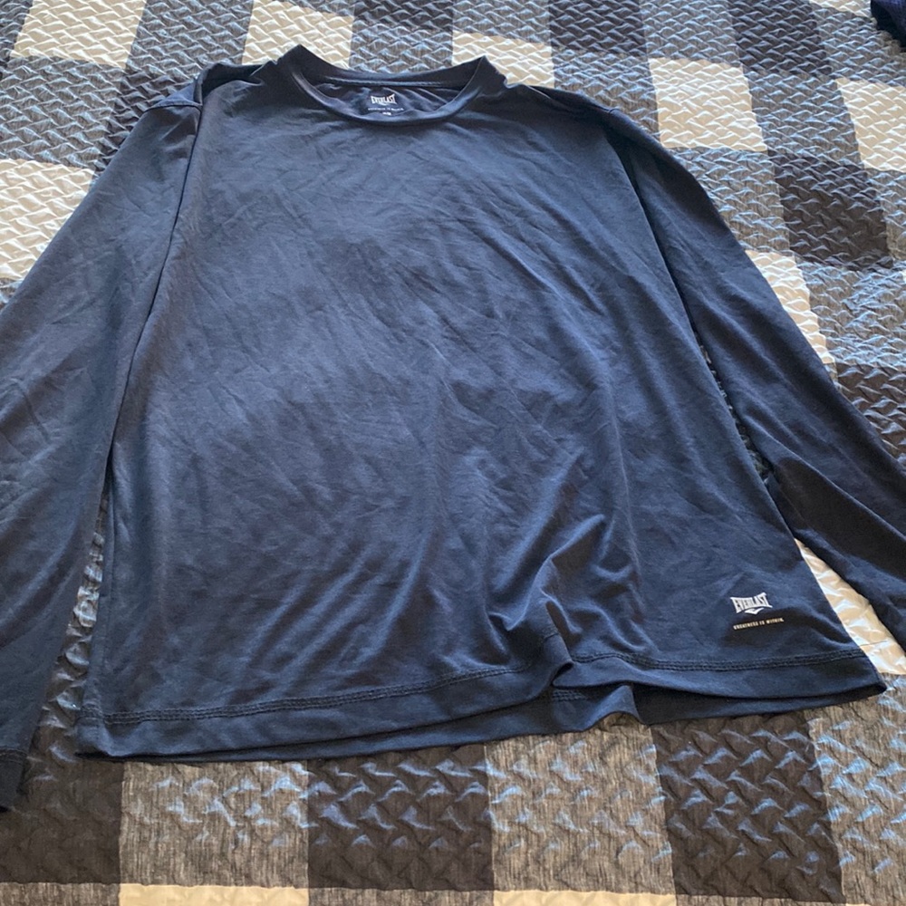 Black Everlast long sleeve size M Dri fit